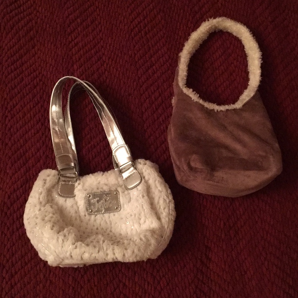 Set of 2 super cute little girl Justice purses
